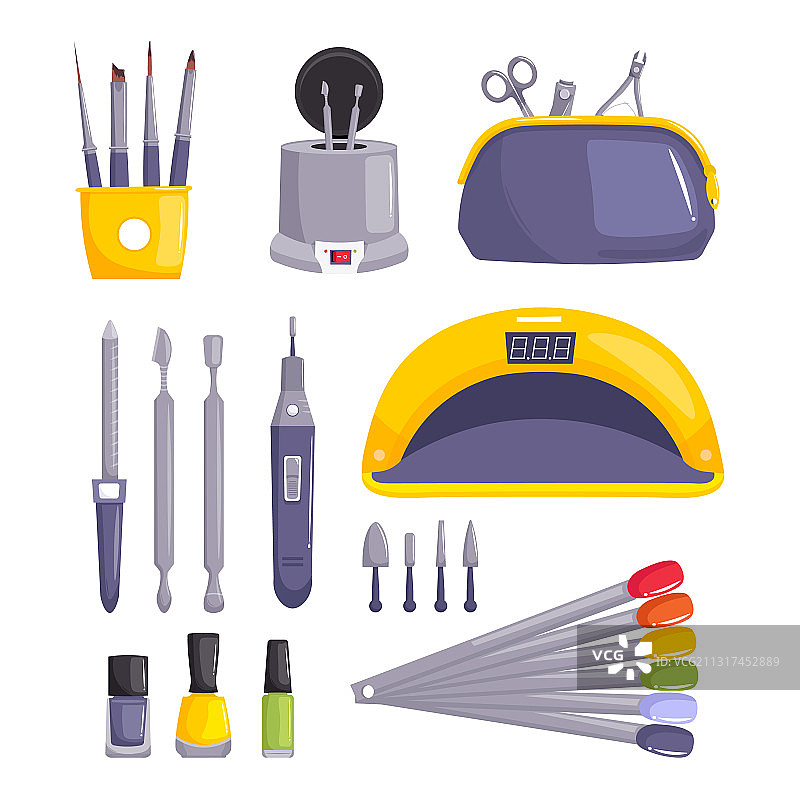 美甲套装图片素材