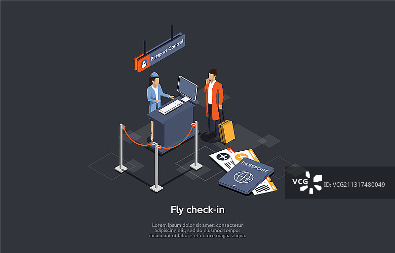 国际航空旅行和飞行办理概念图片素材
