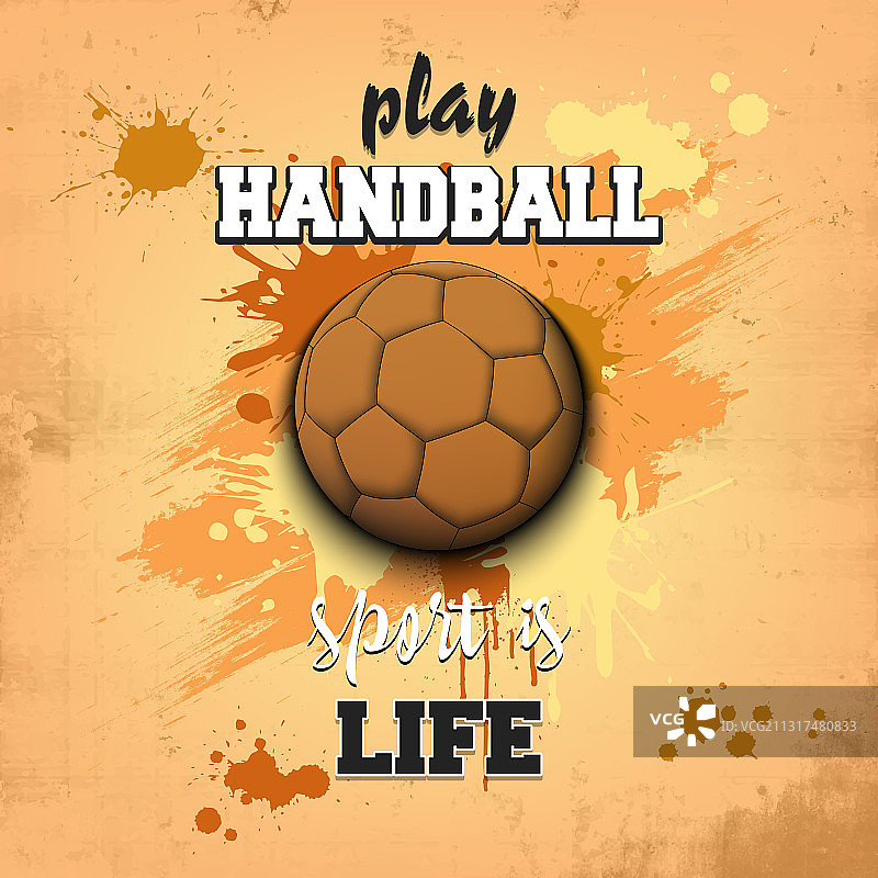 手球运动图标图片素材