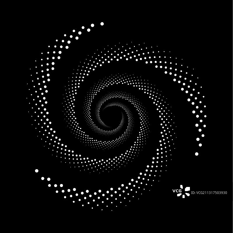 设计螺旋圆点背景图片素材