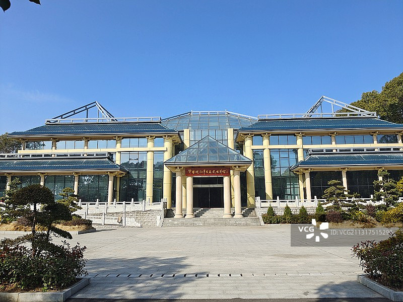 麻城烈士陵园鄂豫苏皖红军发展史陈列馆图片素材