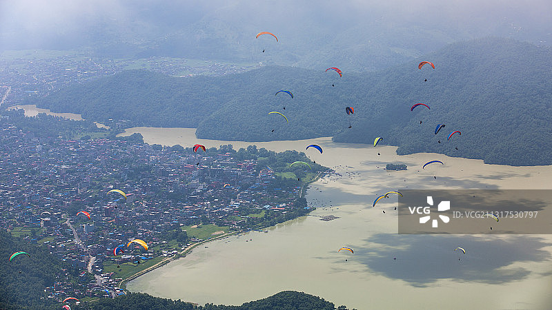 滑翔运动的好去处图片素材