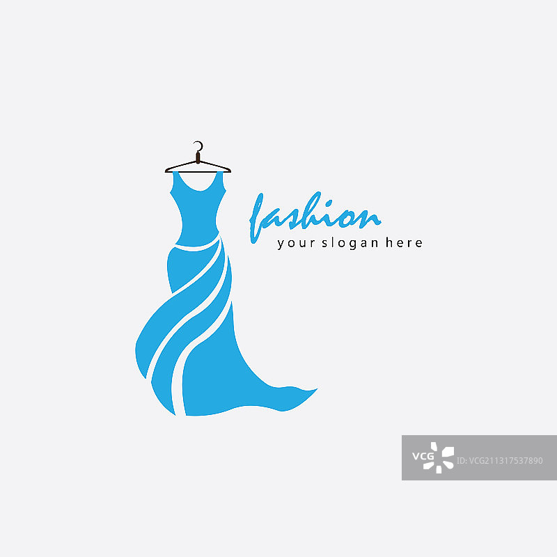 时尚女装店logo设计图片素材