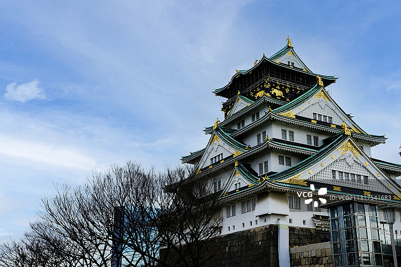 日本大阪城图片素材
