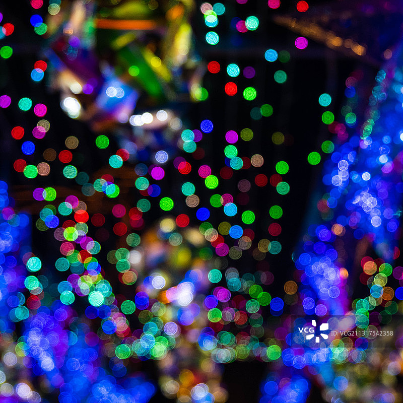 彩色光斑图图片素材