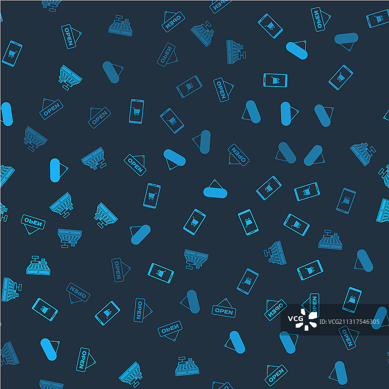 带有打开的门的悬挂标志图片素材