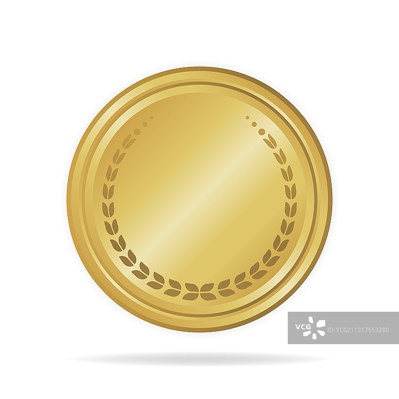 金色促销边框徽章标签图片素材