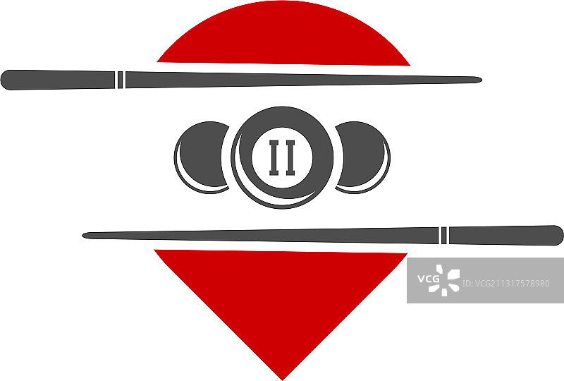 台球logo设计运动标签图片素材