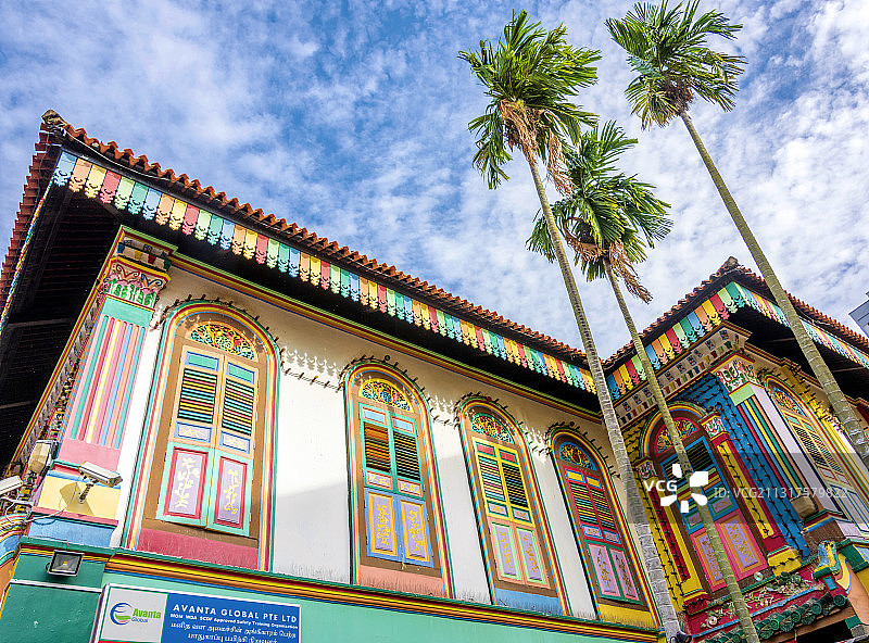 新加坡小印度街区图片素材