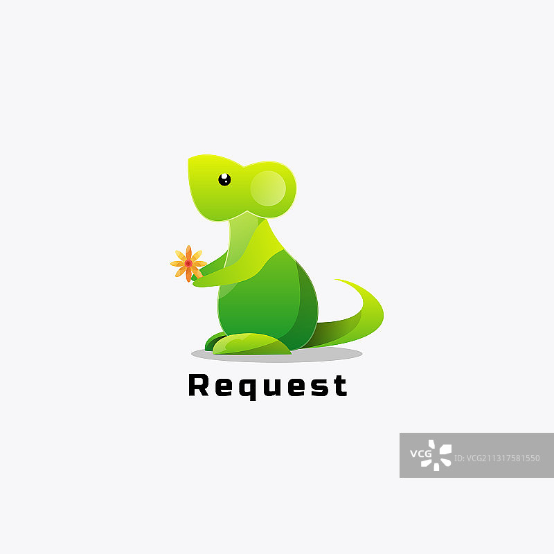 渐变彩色风格logo设计图片素材