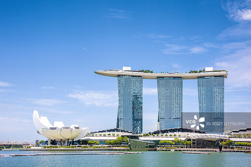 狮城新加坡标志建筑金潲酒店图片素材