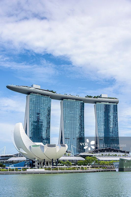 狮城新加坡标志建筑金潲酒店图片素材