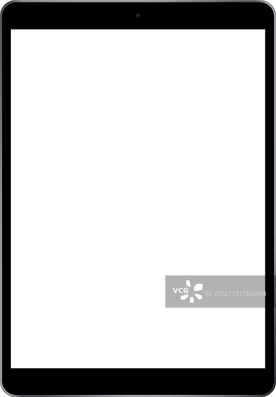 现代黑色平板电脑模型图片素材