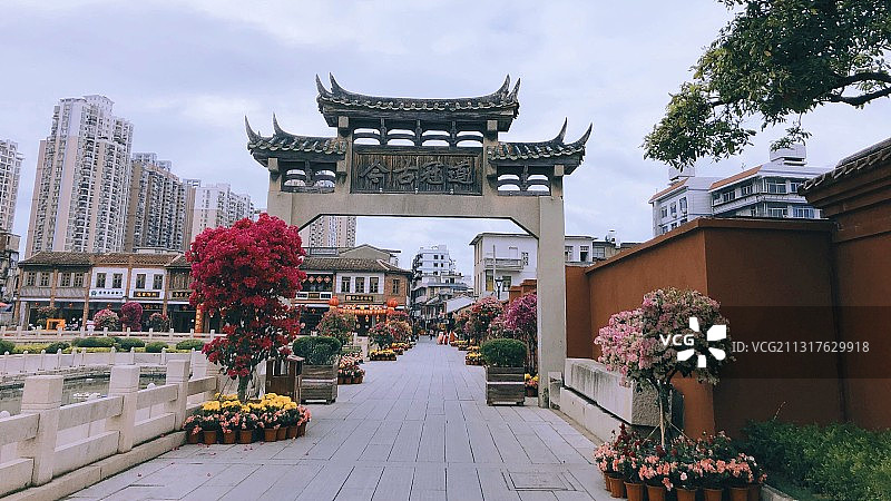 漳州古城图片素材