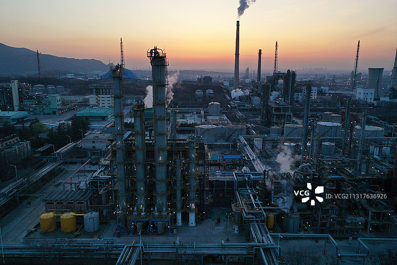 燕山石化炼油厂图片素材