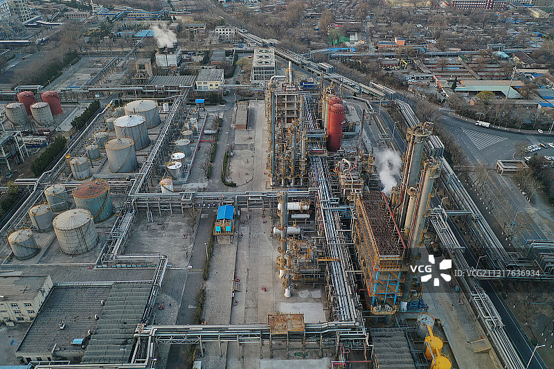 燕山石化炼油厂图片素材