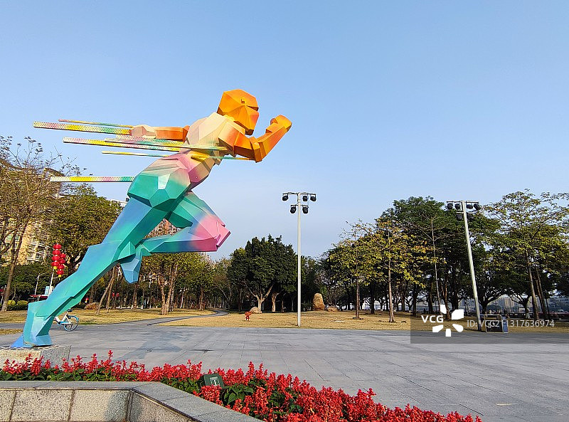 奔跑吧，广州！图片素材