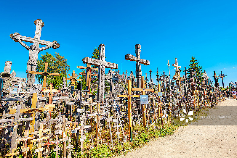 立陶宛希奥利艾圣十字架山图片素材