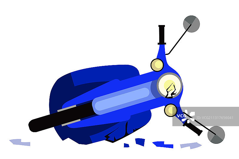 交通事故卡通人物图片素材