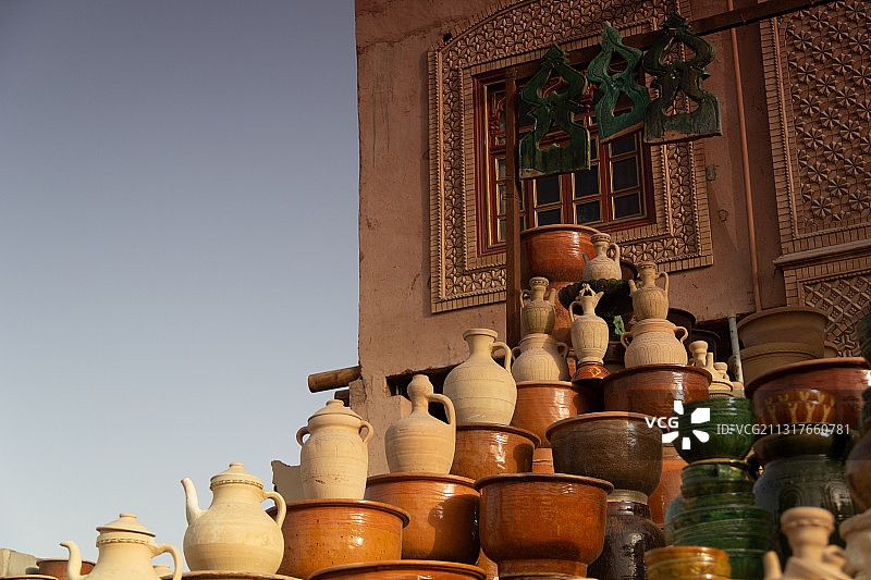 新疆 南疆 喀什 老城 噶尔古城 高台民居 建筑图片素材