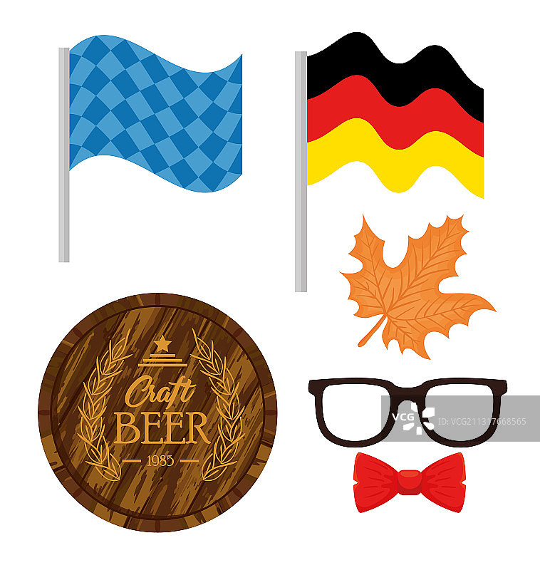 慕尼黑啤酒节图标图片素材