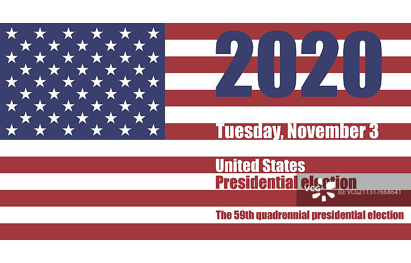 2020年美国总统选举宣传单图片素材