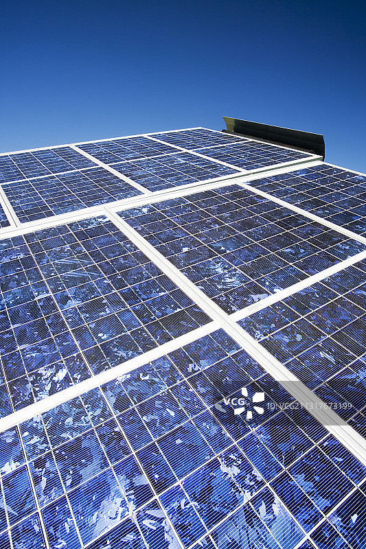 澳大利亚新南威尔士州的太阳能光伏板图片素材