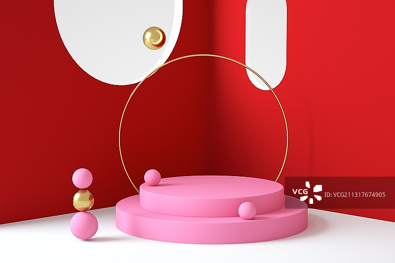 双层产品展示台图片素材