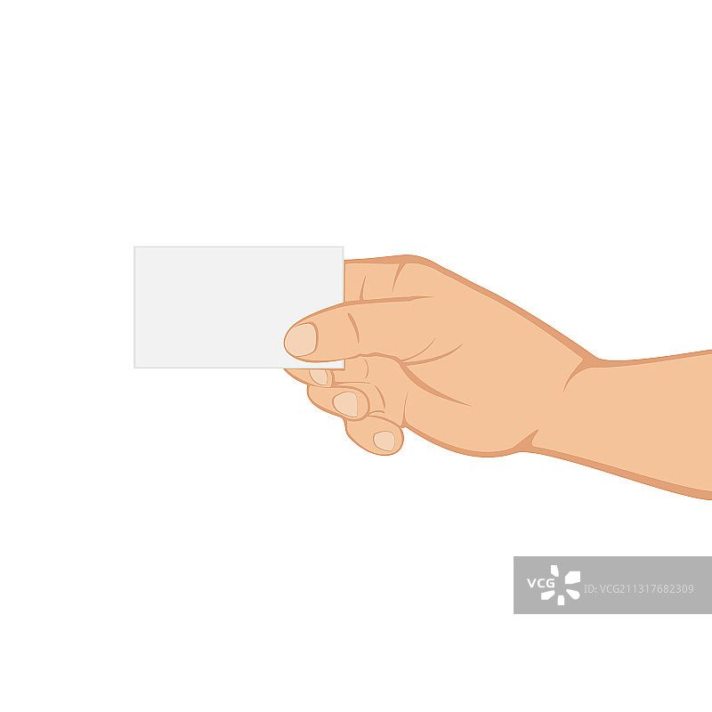 手持卡片图片素材