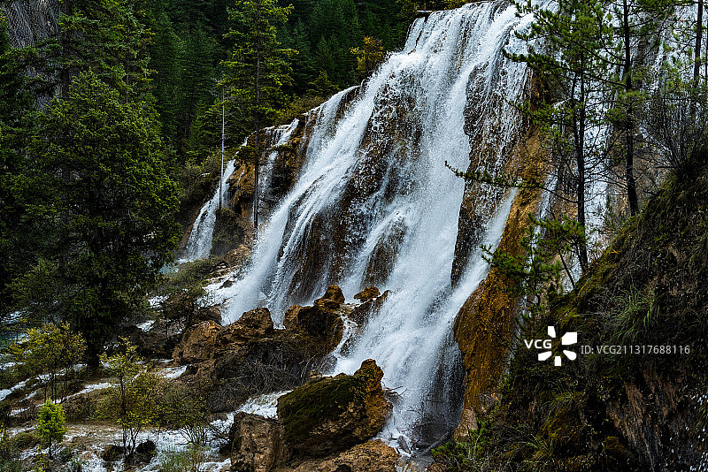 飞流直下图片素材