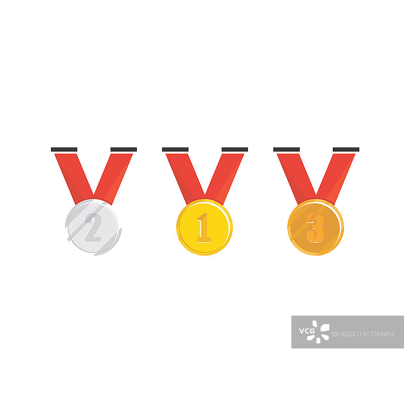 设金、银、铜牌图片素材