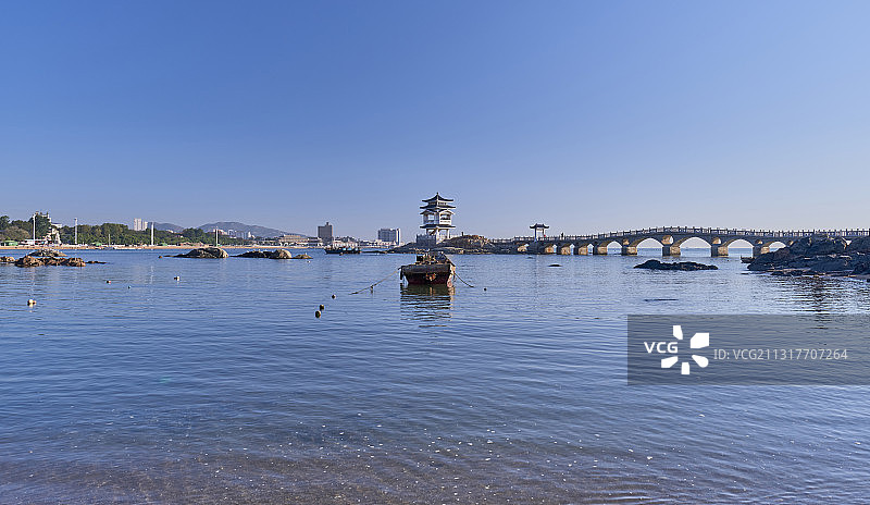 中国辽宁葫芦岛兴城海滨风景名胜区图片素材