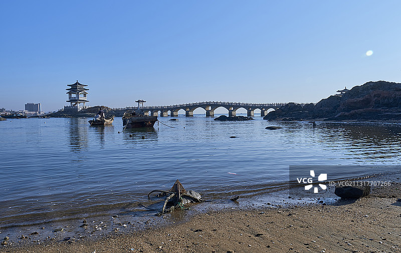 中国辽宁葫芦岛兴城海滨风景名胜区图片素材