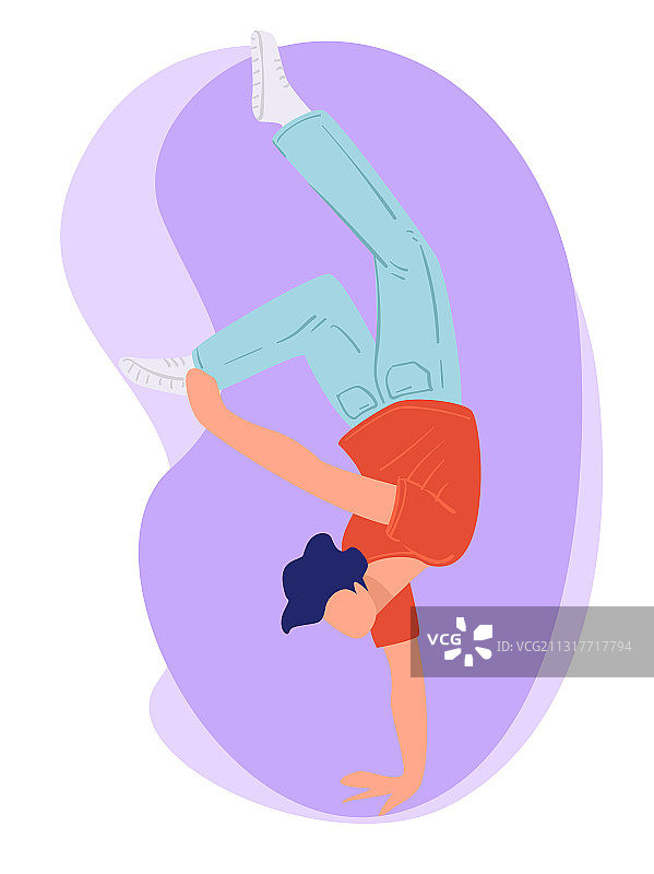 嘻哈或霹雳舞表演者舞蹈工作室图片素材