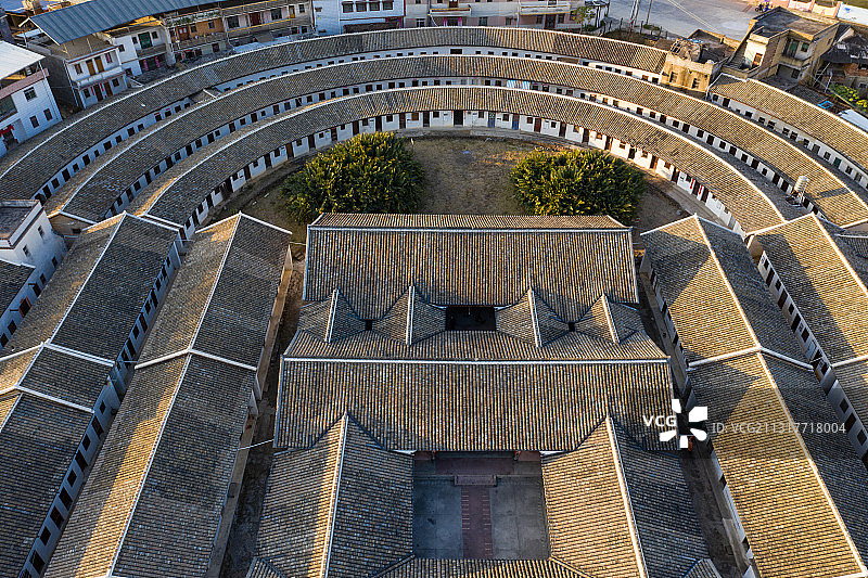 客家民居围龙屋图片素材