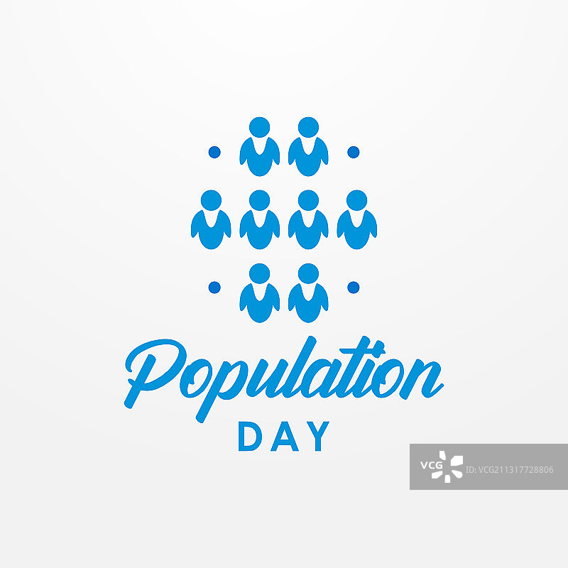世界人口日纪念设计图片素材