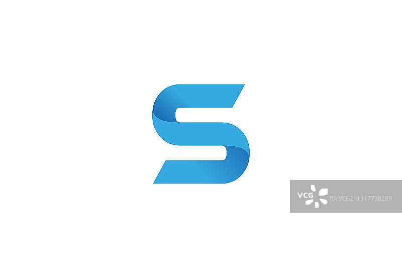 字母S抽象现代Logo设计图片素材