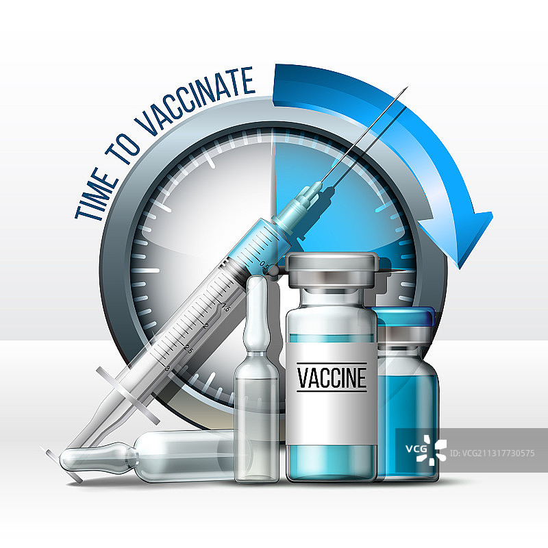 疫苗接种概念图片素材