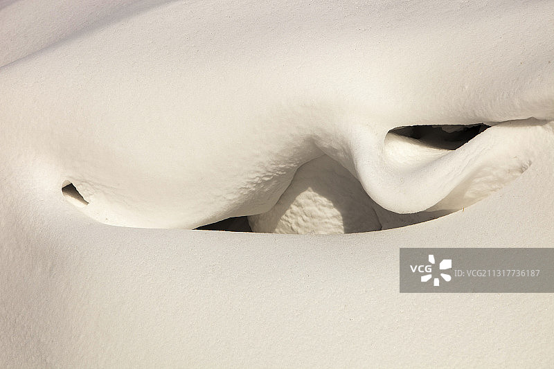 英国湖区积雪纹理图片素材