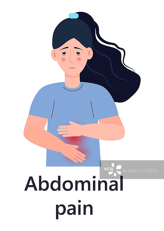 腹痛图标胃炎症状图片素材