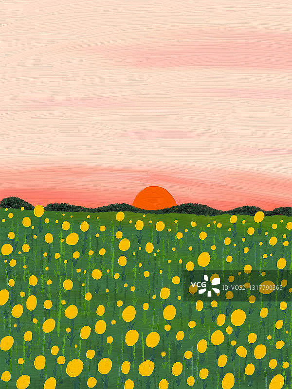 风景田园风光图片素材