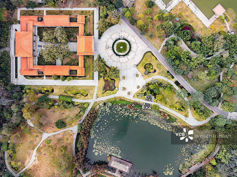 顺峰山公园.观音堂图片素材