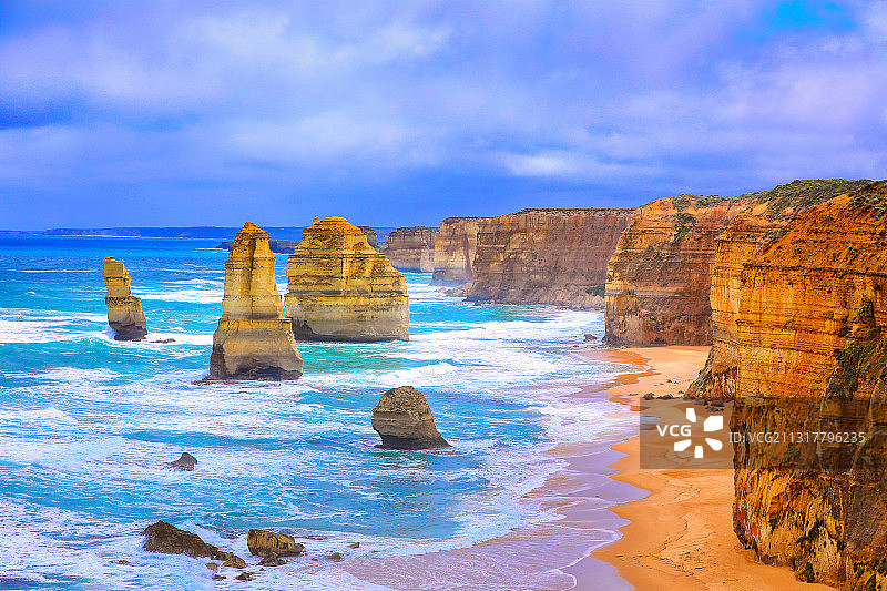 十二使徒岩(The Twelve Apostles)图片素材