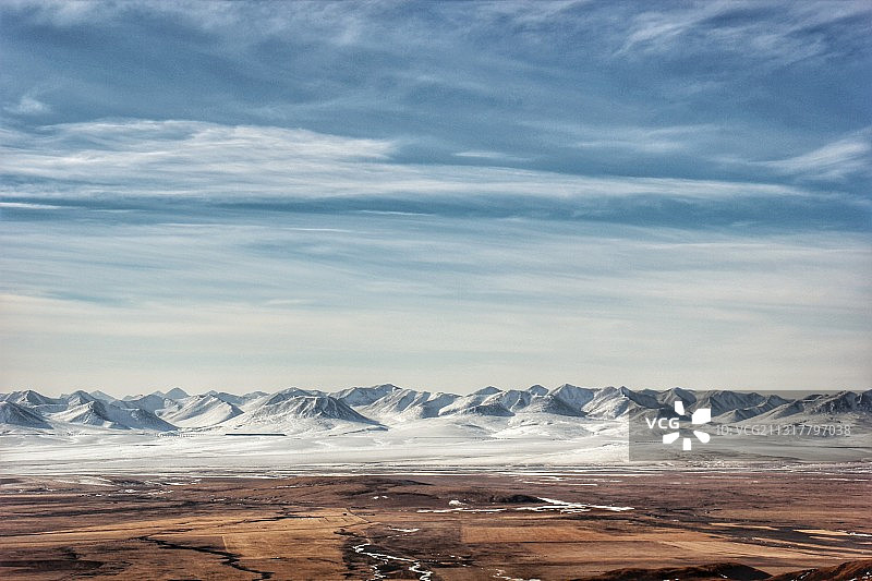 祁连------大冬树山垭口图片素材