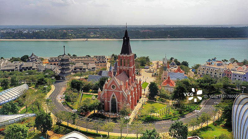 海花岛•日景，夜景照片视频图片素材