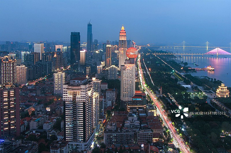 汉口江滩图片素材