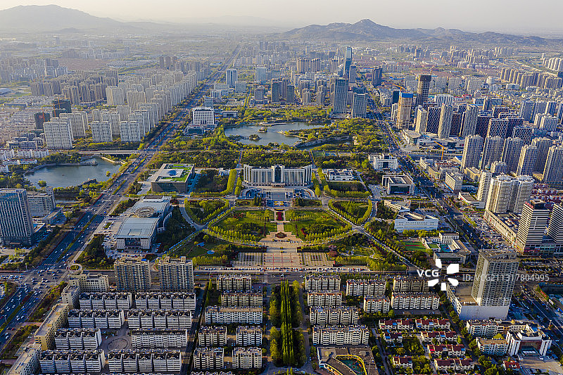 《有一种生活叫日照》日照市政府航拍·日照影像图片素材