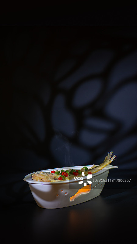 菜肴之长江白丝鱼图片素材