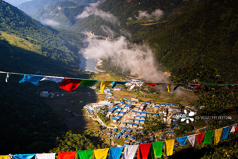 墨脱秘境图片素材