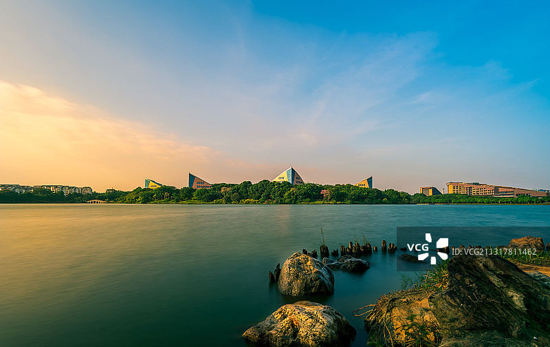 松山湖图片素材